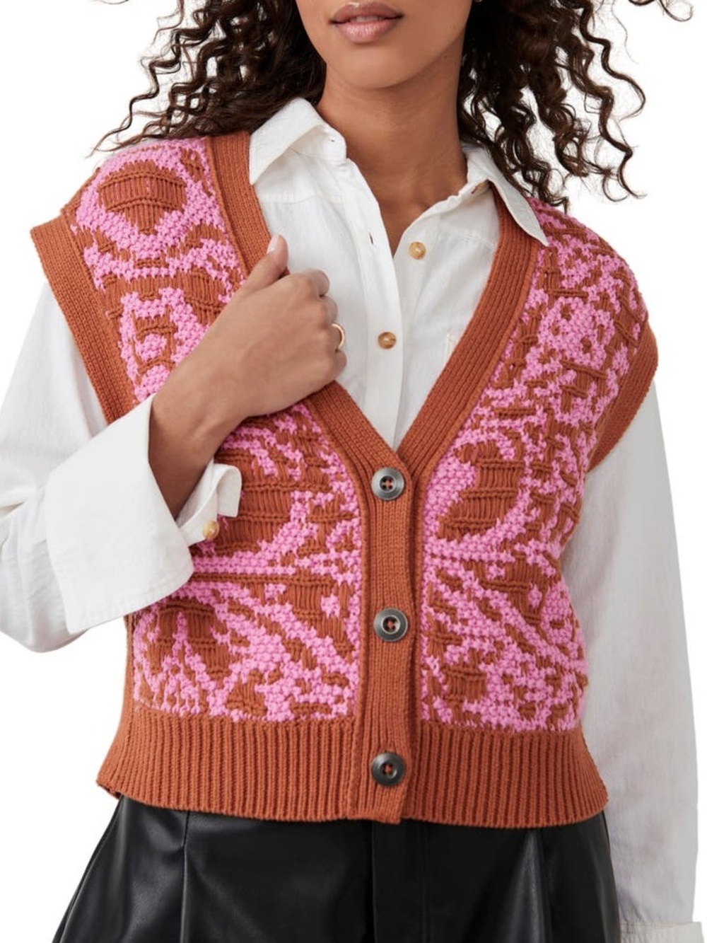Free People Tapestry Vest